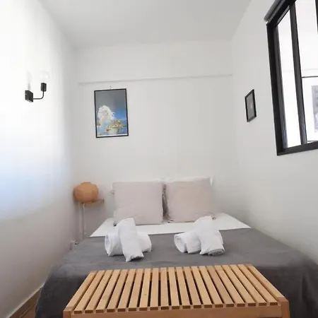 Apartment L'aiglon Airco In The Town Center For 4 By Sunset Antibes