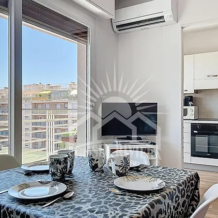 Apartamento L'aiglon Airco In The Town Center For 4 By Sunset Antibes