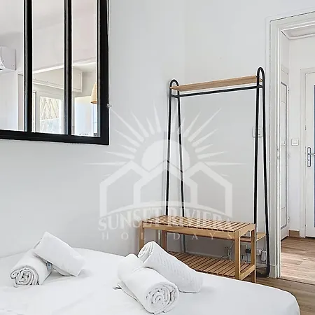 L'aiglon Airco In The Town Center For 4 By Sunset Apartamento